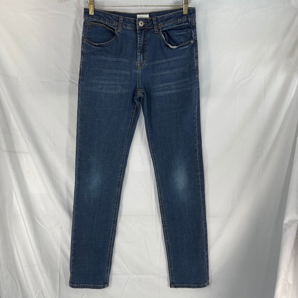 Boy's Hudson Lian Slim Straight Blue Jeans Size 18 Stretch Cotton Denim
